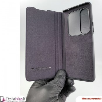 Nillkin Qin Pro odinis atverčiamas dėklas (telefonams Samsung Z Fold 4) Nillkin Qin Pro odinis atverčiamas dėklas (telefonams Samsung Z Fold 4)